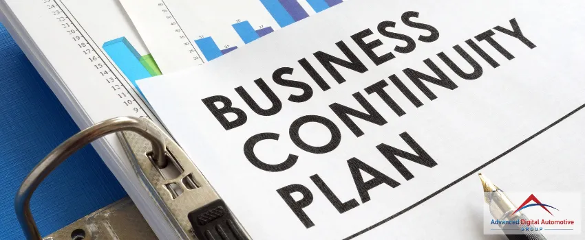 ADAG - A business continuity plan on paper